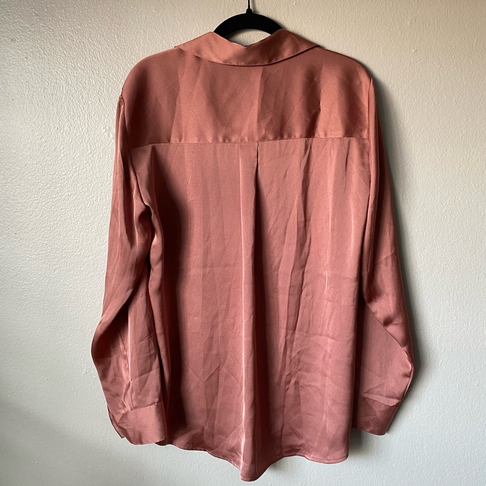 Pink Express button down - Picture 2 of 4